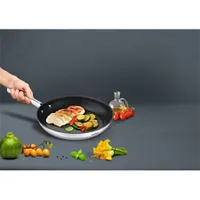 Tefal G732S255 Duetto 2 részes serpenyő szett 24-28 cm titánium 2x bevonat indukciós gáz elektromos kerámia halogén sütőben 250C #6