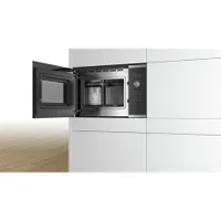 Bosch BFL554MS0 Serie 6 beépíthető mikrohullámú sütő 25 l 900 W 5 fokozat 7 automata program LED kijelző #3