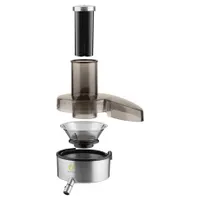 Sencor SJE5050SS gyümölcscentrifuga 5 sebességfokozat 1200 W 75 mm töltőnyílás 1 L légyűjtő edény 2 L pép edény LCD kijelző #5