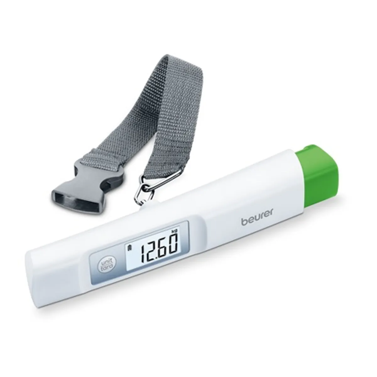 Beurer LS 20 ECO Bőröndmérleg Dynamo Power elem nélküli Hold funkció 50 kg 10 g #1