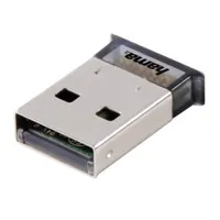 Hama 00053312 Bluetooth 5.0 Nano USB adapter visszafelé kompatibilis 4.0 3.0 2.1 2.0 1.2 128 bit AES titkosítás Class 2 10 méterig 3 Mbit per sec #1