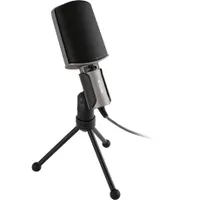 Yenkee YMC 1020GY Asztali pc mikrofon kondenzátoros mindenirányú 50 Hz - 16 kHz, -30 dB ±3 dB, 3,5 mm, 1,8 m #5