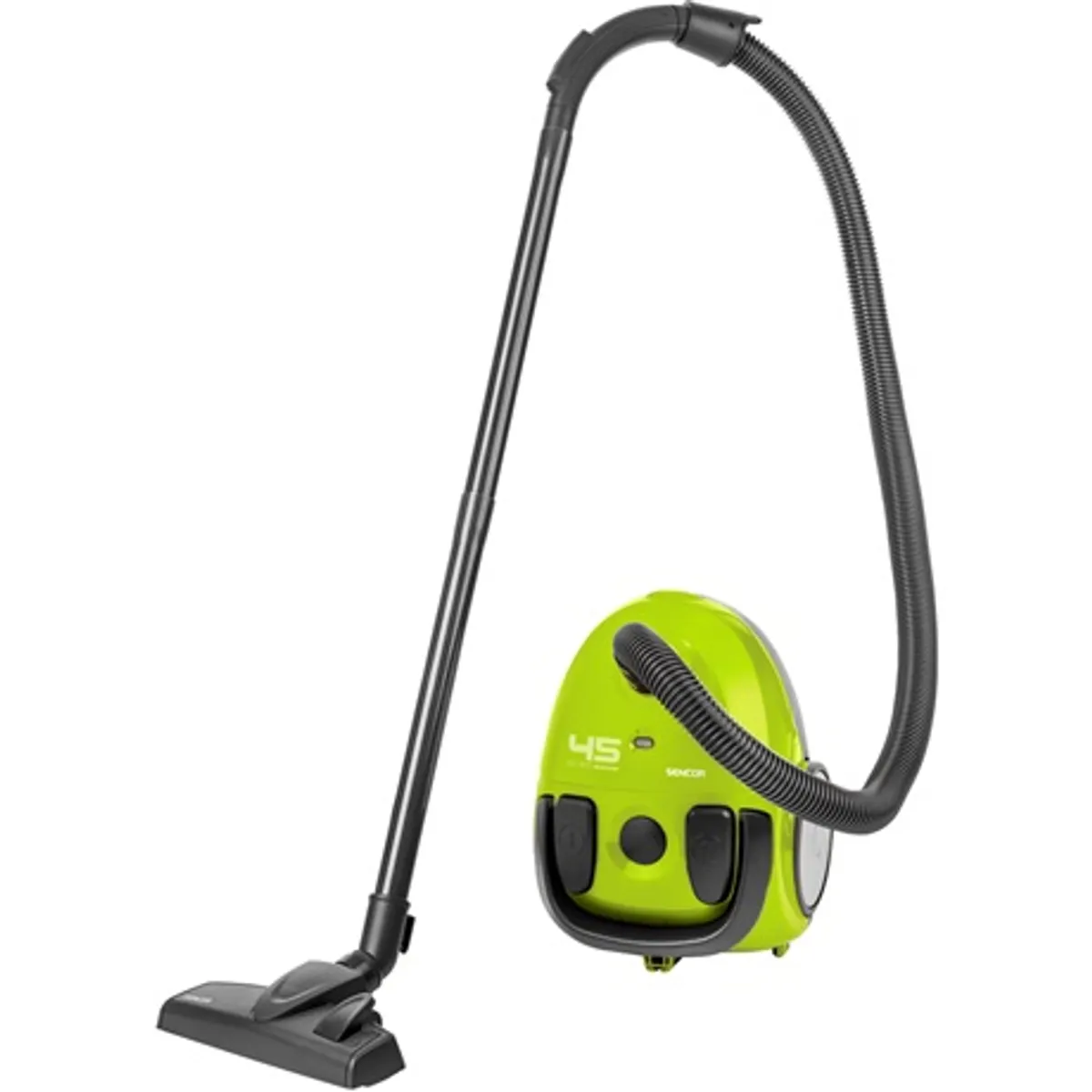 Sencor SVC45GREUE3 Porszívó porzsákos 850W 7,5 m hatótáv 5 m kábel 1,5 l tasak 5 fokozatú szűrőrendszer #2