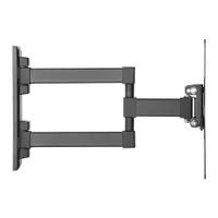 Stell SHO 4540 fali konzol kihúzható teherbírás 20 kg 23-42" VESA 75x75 100x100 200x100 200x200 dőlés 10 forgás 90 fok fekete #4