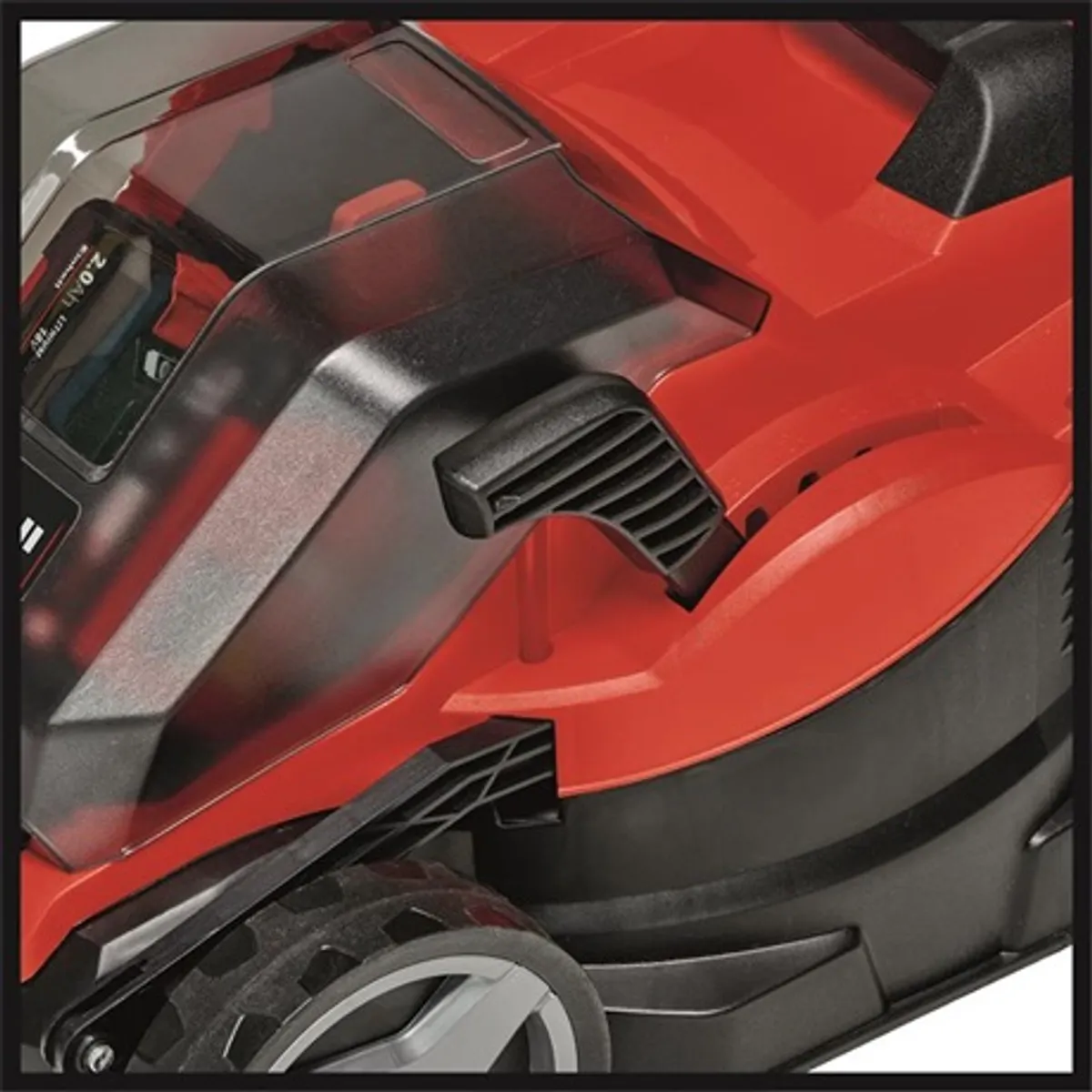 Einhell GE-CM 36/33 LI KIT (2X2,5 AH) akkumulátoros fűnyíró 33 cm vágás, 5 fokozatú magasság, 30 L kosár #2