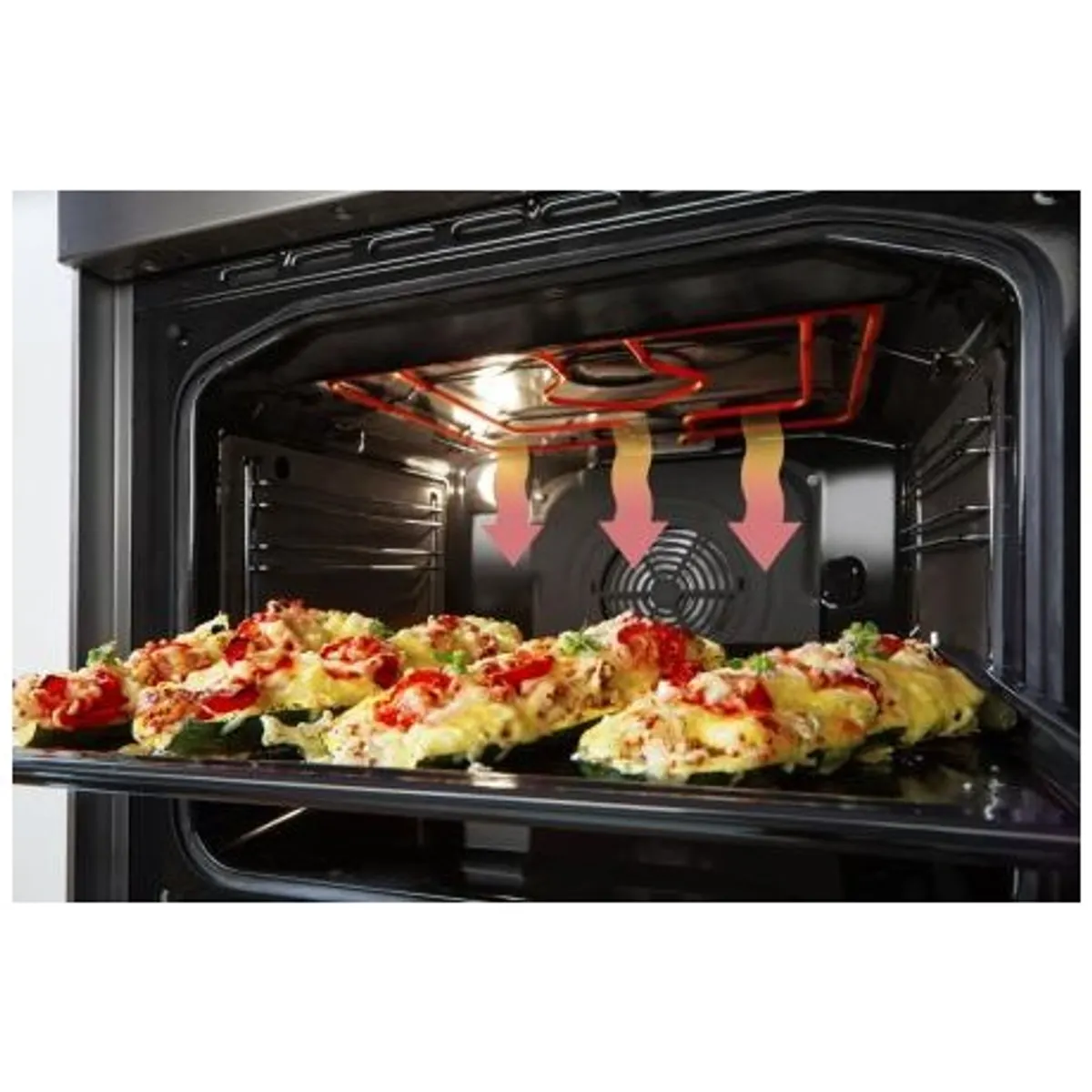 Gorenje GEC5C42WG kerámialapos tűzhely pizza funkció FrozenBake AquaClean MultiAir 77 l #5