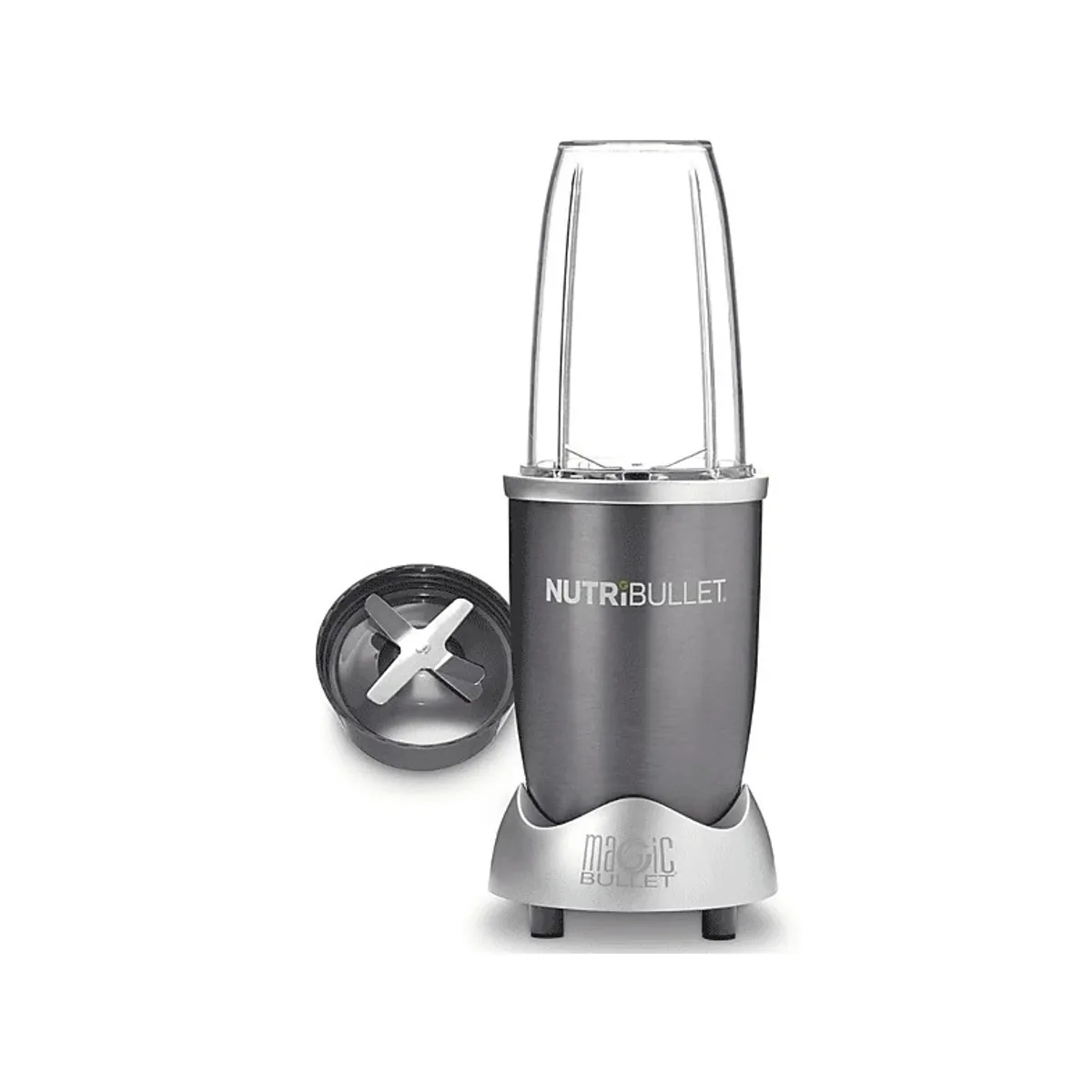 Nutribullet NB614DG Turmixgép 600 W 0.7 L keverőtál 710 ml pohár BPA mentes poharak rozsdamentes burkolat szürke #2