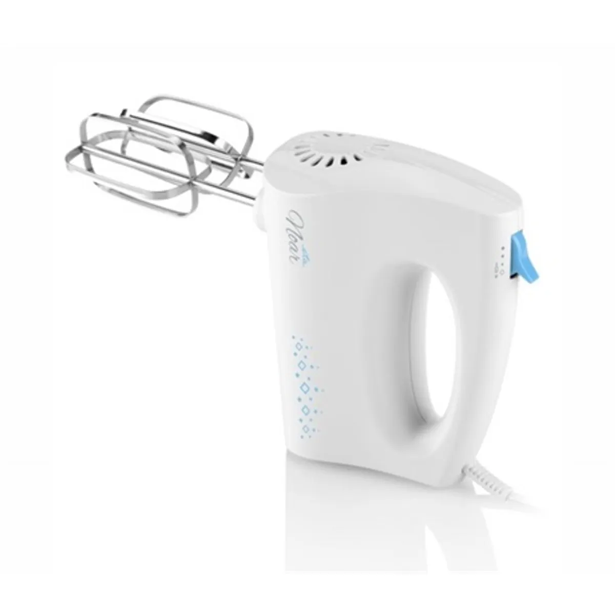 Eta 004490000 Noar 3 fokozat 250 W ergonikus fogantyú 2 rozsdamentes lapát 2 horog #1