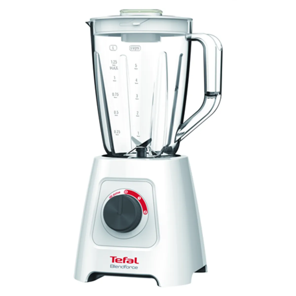Tefal BL420131 BlendForce 2 turmixgép 600 W, 1,25 l műanyag tartály, 4 pengével, TripAx, 2 sebesség, mosogatógépben mosható #3