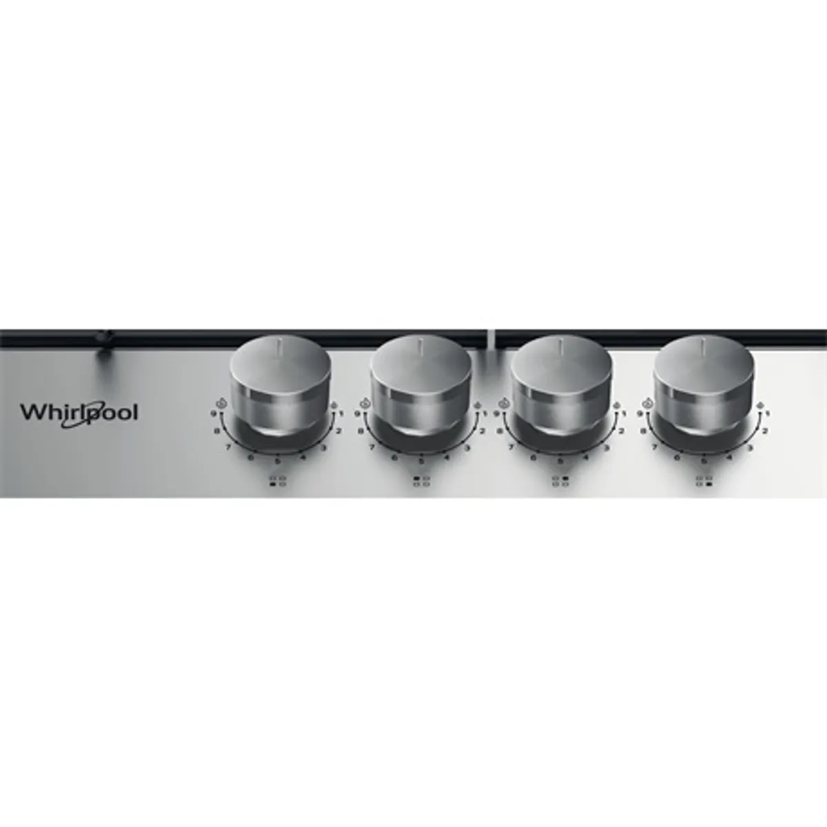 Whirlpool TGML 651 IX Beépíthető gázfőzőlap 4 gázégő metán mechanikus kezelőgomb rozsdamentes acél felület 58 cm szélesség #4