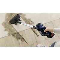 Bosch BCS611P4A Unlimited Serie6 éjkék vezeték nélküli álló porszívó 18 V 30 perc üzemidő, motoros szívófej, 2in1 kárpitszívó és bútorkefe #10
