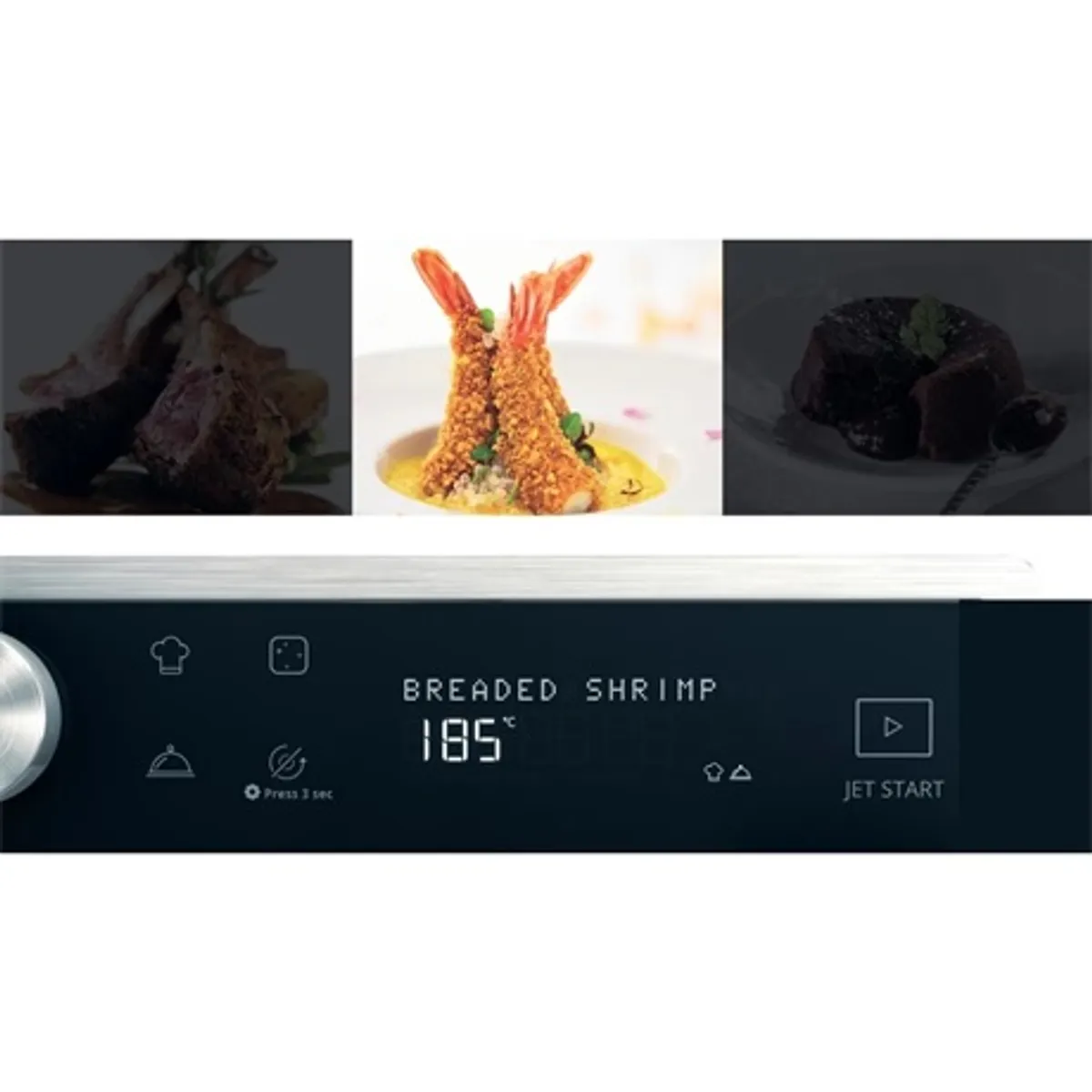 Whirlpool MWSC 9133 SX Mikrohullámú sütő CrispFry Gőz 6TH SENSE 33 L #6