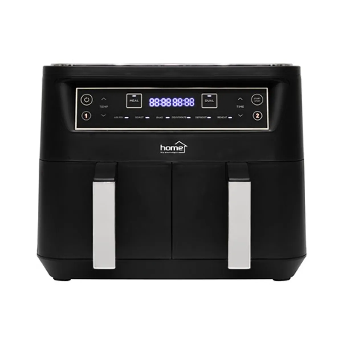 Home by Somogyi HG AF 24 Forrólevegős sütő dupla 2x3,8 l 2460 W 6 üzemmód MEAL funkció DUAL funkció #2