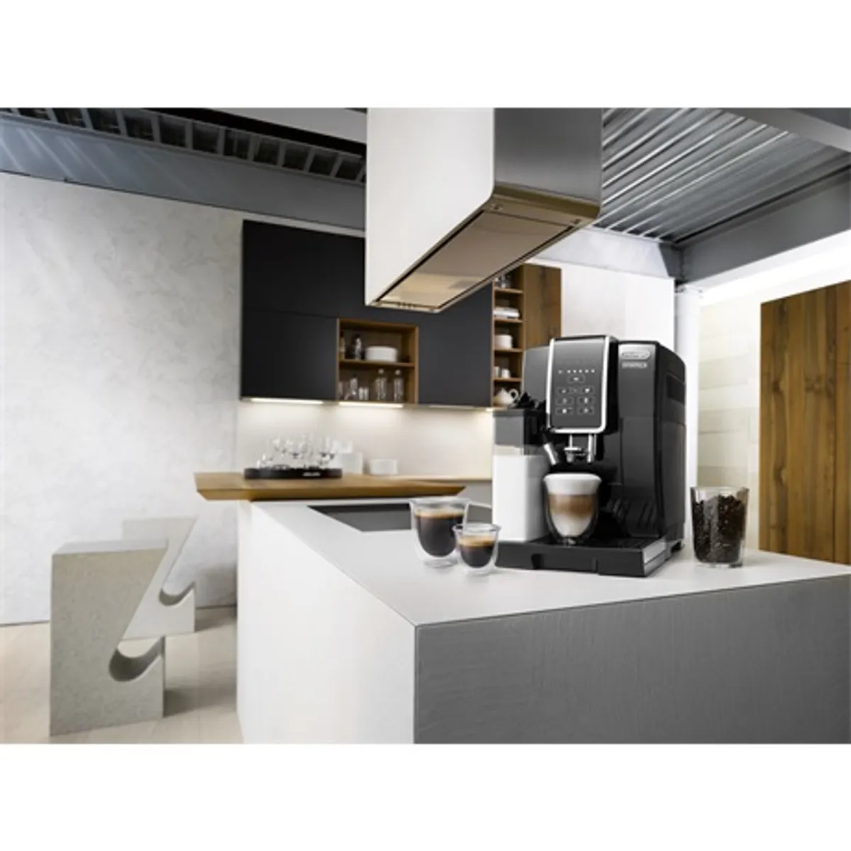 Delonghi ECAM350.50.B Dinamica LatteCrema rendszer két eszpresszó egy ciklus alatt #4