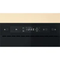 Whirlpool MBNA920B beépíthető mikrohullámú sütő fekete 22L 750W gombnyitás oldalajtó üvegajtó digitális kijelző jet start jet defrost gyermekzár #6