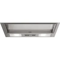 Whirlpool WSK64FLSX páraelszívó beépíthető teleszkópos led 2x6W 340 m3/h 125mm 280mm 564mm #1