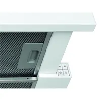 Whirlpool akr 749/1 wh páraelszívó beépíthető 60 cm 1 motor 3 sebesség led világítás aktívszénás és légkivezetéses üzemmód #2