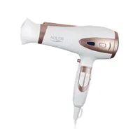 Adler AD2248 AD2248 2400W 6 fokozat ionfunkció hideg levegő gomb diffúzor akasztófogantyú 1,8 m