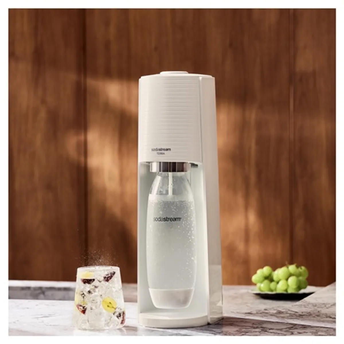 Sodastream TERRA WHITE CQC Terra fehér Quick Connect 1L palack mosogatógépben mosható #4