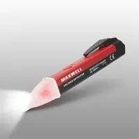 Maxwell-Digital 25818 Érintés nélküli feszültség detektor LED fény és hangjelzés 90-1000V AC CAT II 1000V toll forma 2xAAA #2