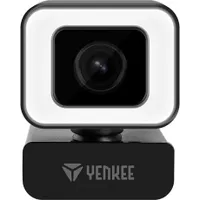 Yenkee YWC 200 Webkamera Full HD 1080p Plug and Play LED háttérvilágítás Beépített mikrofon 360 fok látószög USB-A 1,4 m #2