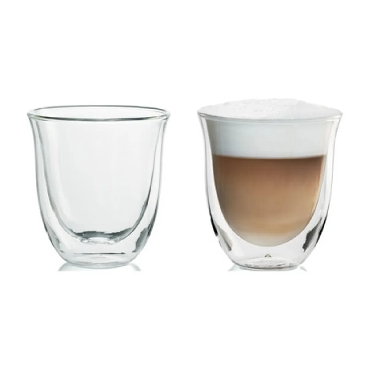 Delonghi DLSC311 270ML cappuccino pohár üveg duplafalú 2 db-os szett #1