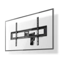 Nedis TVWM1550BK fali tv-konzol 37-70" 35 kg forgatható 180° dönthető 20° VESA 100x100-600x400 #1