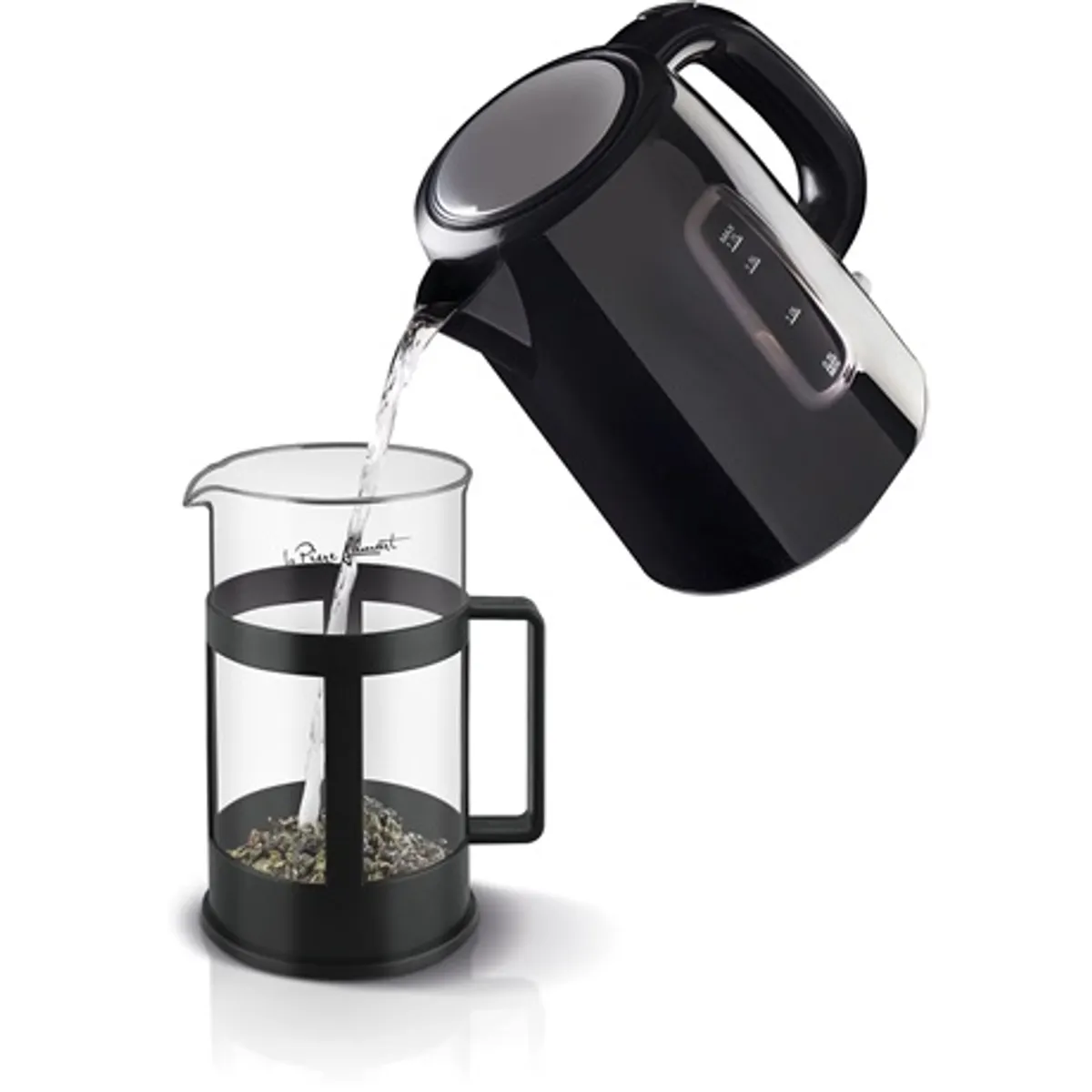 Lamart LT7048 dugattyús kávékészítő 1 liter rozsdamentes acél szita #8
