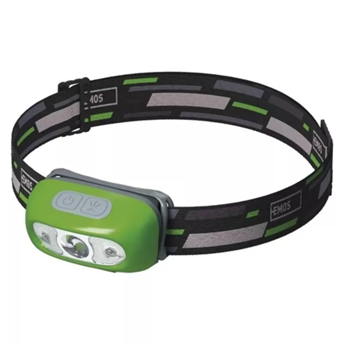 Emos P3534 fejlámpa Cree 230 lm Li-pol micro USB 3-13 h zöld #2