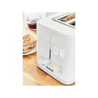 Tefal TT693110 Sense kenyérpirító fehér 2 szeletes digitális kijelző 7 fokozat automatikus kikapcsolás magas emelésű kar kivehető morzsagyűjtő tálca #4