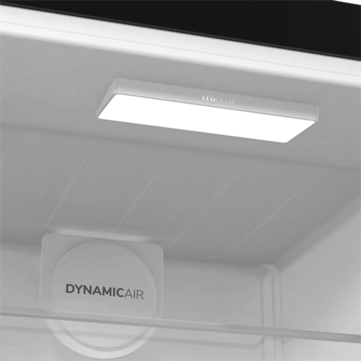Gorenje R619EABK6 egyajtós hűtő alulfagyasztóval fekete 60 cm szélesség 398 l űrtartalom LED kijelző energiaosztály E #8
