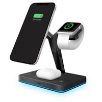 Yenkee YAC 5320 töltőállomás 3 az 1-ben mágneses vezeték nélküli töltő MagSafe kompatibilis iPhone 12 és újabb 15 W #2