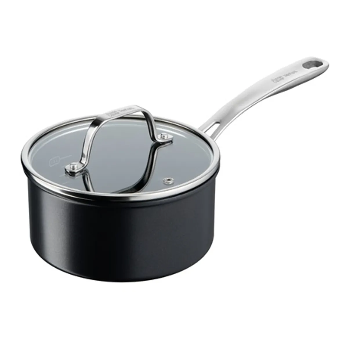 Tefal E0142355 lábas fedővel 18 cm indukciós kompatibilis titánium tapadásmentes bevonat Thermo-Signal #1