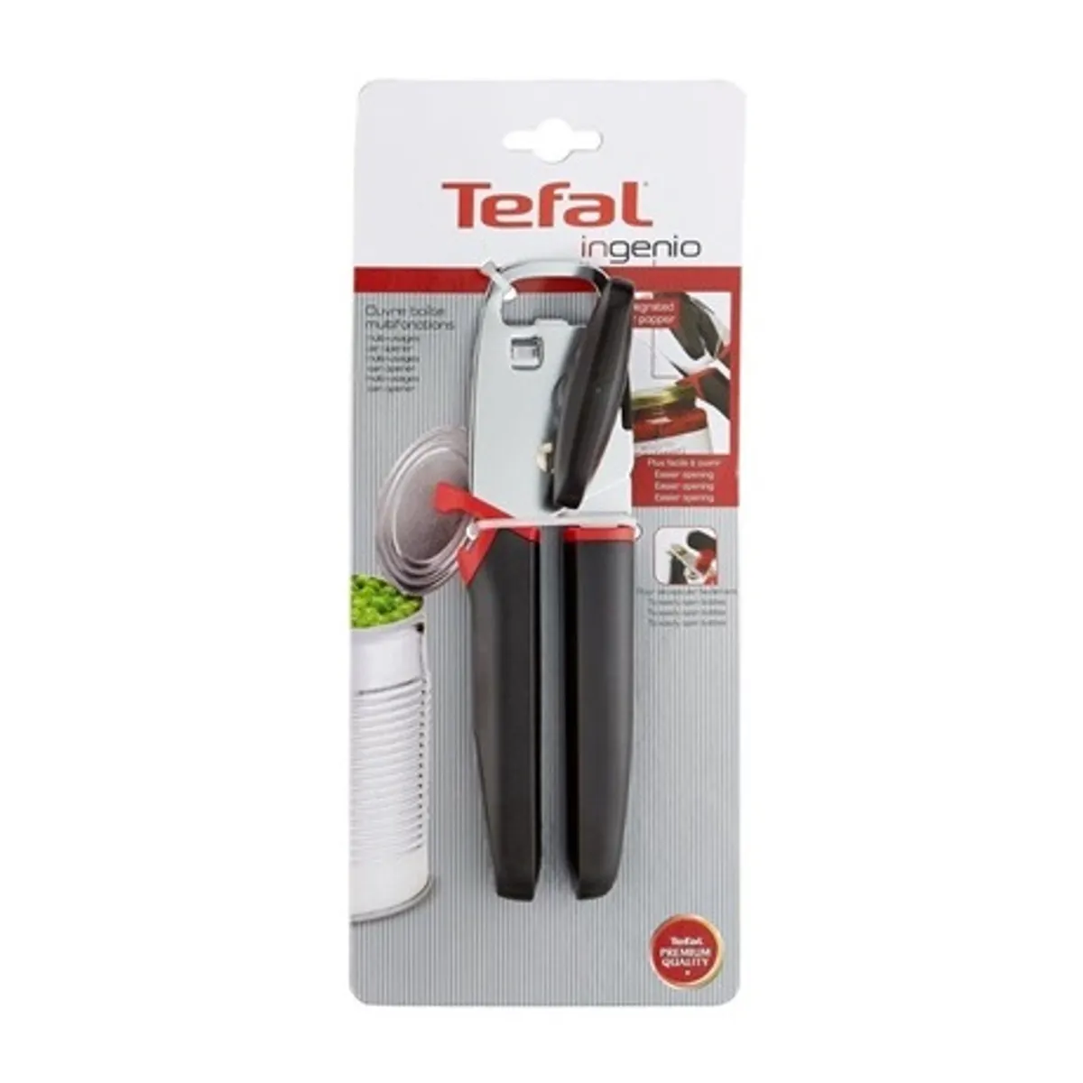 Tefal K2070514 Ingenio kombinált konzerv- és üvegnyitó, nylon, 15 százalék üvegszál, mosogatógépben mosható #4