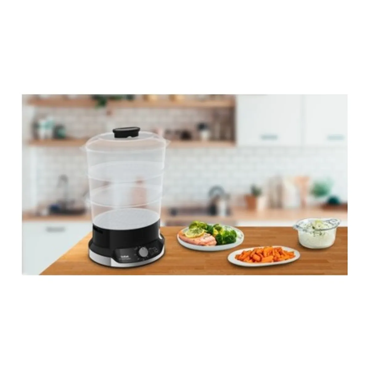 Tefal VC204810 Ultracompact ételpároló 3 kosár 9 L 800 W #4