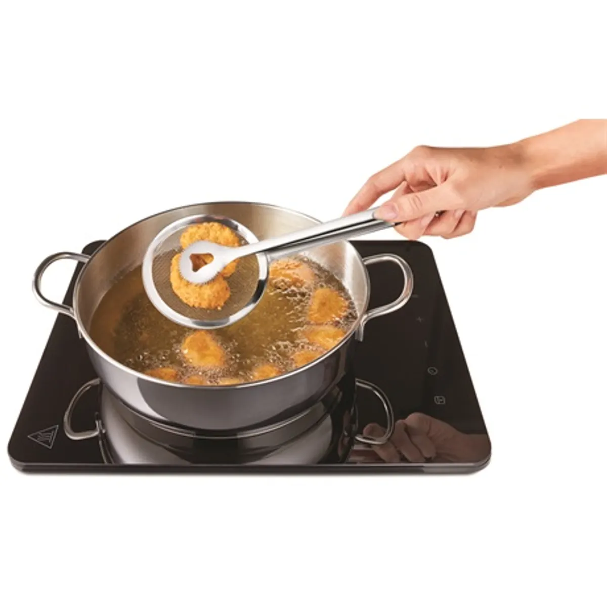 Metaltex MX204104 inox kiszedőlapát szűrővel #2