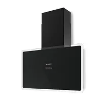Faber GLAM-FIT 55 BK Páraelszívó 550 mm energiaosztály A érintéses vezérlés LED világítás fém kazettás szűrő 190-570 m3h 3+ intenzív 150-120 mm #3