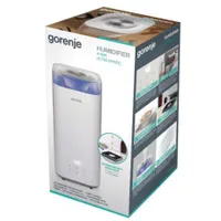 Gorenje H50W párásító ultrahangos 20 m2 5 l led kijelző 360 fokos párakimenet illatanyag tartó párna időzítés #6