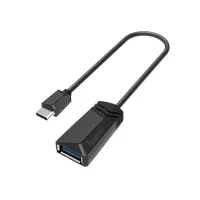 Hama 00200312 USB Type-C - USB-A kábel 0,15 m Fekete USB 3.2 Gen 1 OTG #1