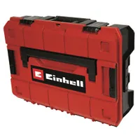 Einhell E-CASE S-F rendszerkoffer két lehajtható fogantyúval lelakatolható fröccsenő víz elleni védelemmel polipropilén max 25 kg terhelés