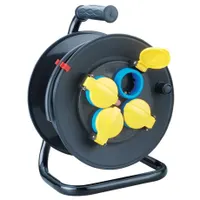 Entac ESCR44G4-20 kábeldobos hosszabbító IP44 4 foglalat 20 m 250 V 16 A Schuko Type F 3G1.5 #1