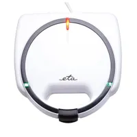 Eta 015190000 Pievo 2 szendvics 750 W tapadásmentes felület automatikus termosztát csúszásgátló lábak függőleges tárolás fehér #3