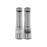 Russell Hobbs 23460-56 só- és borsőrlő készlet kerámia őrlőfej beépített fény állítható őrlésfinomság rozsdamentes acél készülékház #1