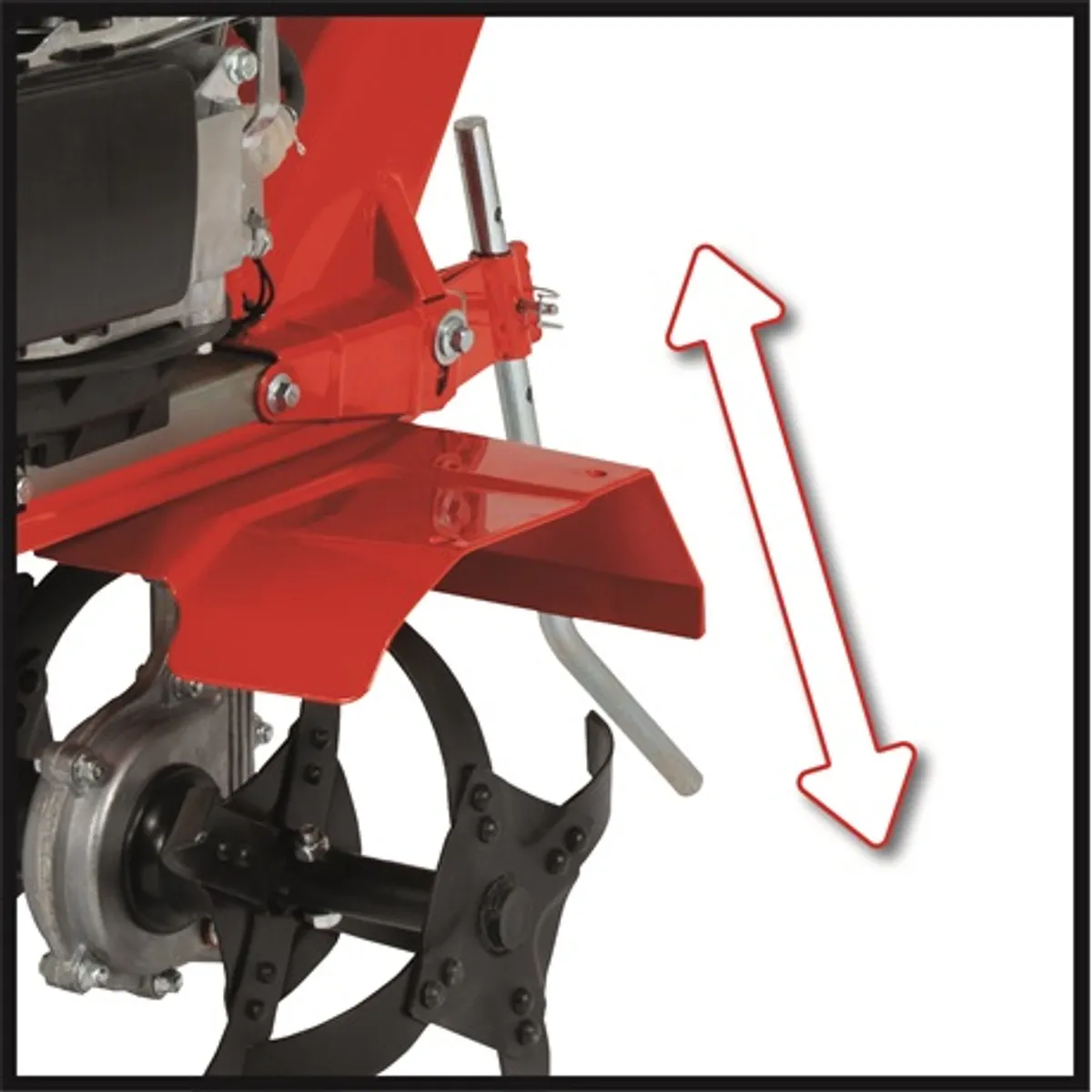Einhell GC-MT 2236 kultivátor 4 ütemű OHV motor 140 cm3 2200 W 36 cm munkaszélesség 26 cm munkamélység #2