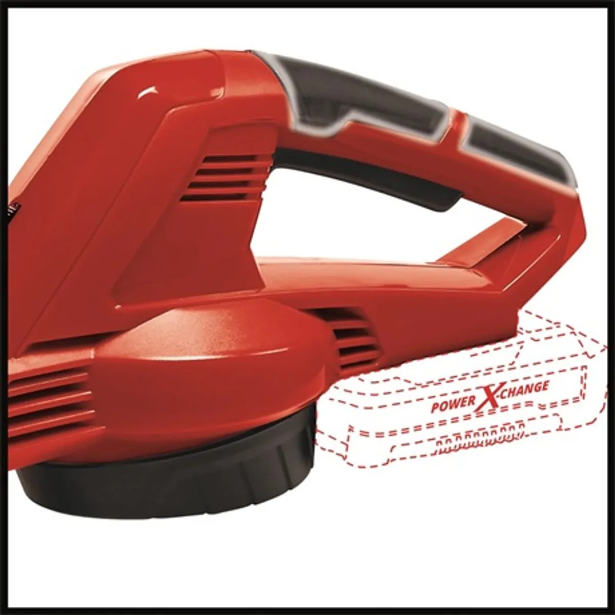 Einhell GC-CL 18/1 LI E - SOLO lombfúvó 210 km/h 12000 min-1 softgrip 2 részes cső #4