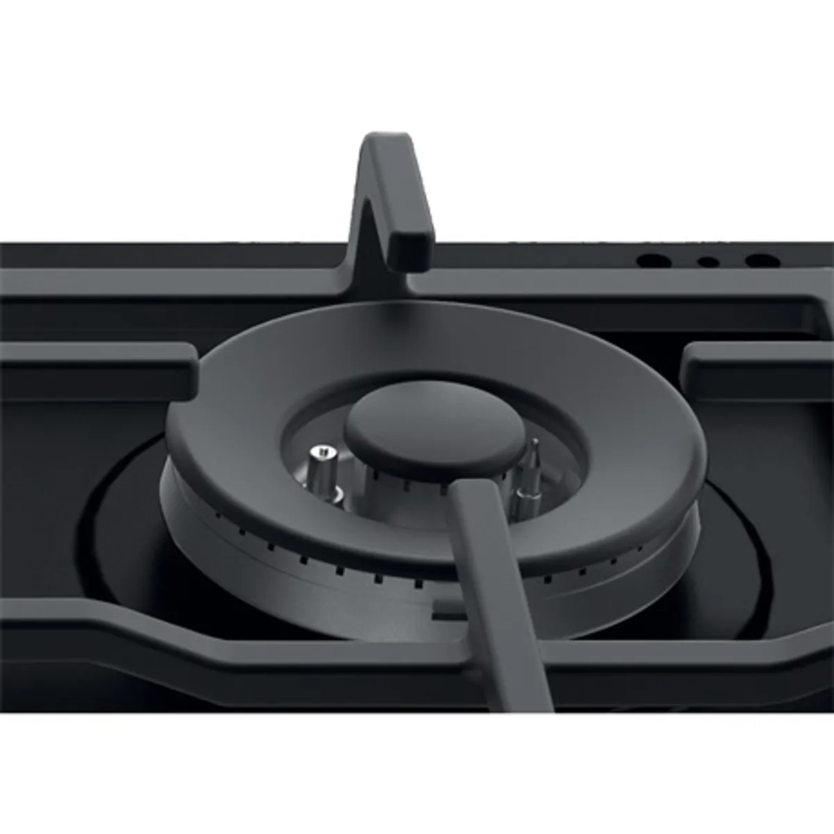 Whirlpool TKRL 661 NB Beépíthető gázfőzőlap 4 égő front kezelőpanel metán antracit 580 mm #4