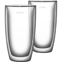 Lamart LT9011 Latte pohárkészlet 0,38 l borszilikát üveg dupla thermo 2 db pohár mikrohullámú sütőben használható #1