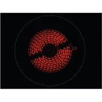 Aeg HRB32310CB Dominó üvegkerámia érintővezérlés elöl középen 3 lépés maradékhő kijelzés fekete 290x520mm #7