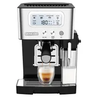 Sencor SES 4090SS eszpresszó automata 15 bar nyomás LCD kijelző 1,4 L tartály gőz és forró víz csészemelegítő #2
