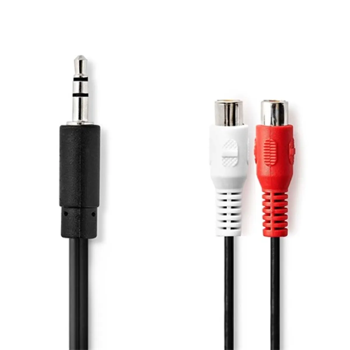 Nedis CAGB22250BK02 3,5 mm-es RCA audio kábel 0,2 m #1